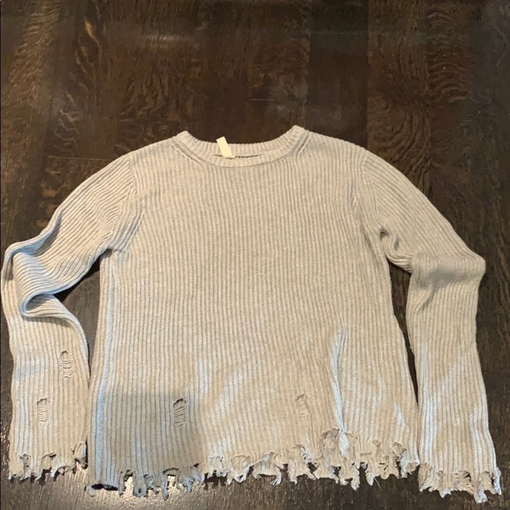 Fringe sweater